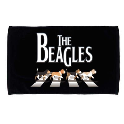 The Beagles Beagle Dog Funny For Beagle Lovers Funny Gift Microfiber Hand Towel