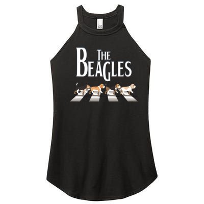 The Beagles Beagle Dog Funny For Beagle Lovers Funny Gift Women’s Perfect Tri Rocker Tank