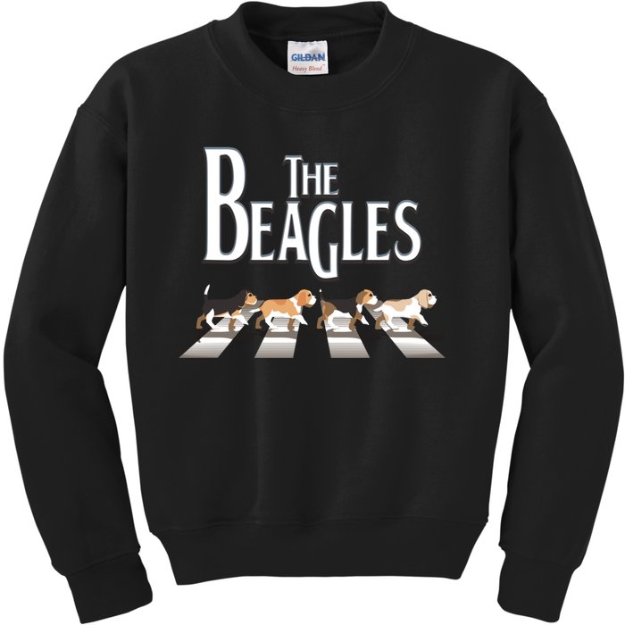 The Beagles Beagle Dog Funny For Beagle Lovers Funny Gift Kids Sweatshirt