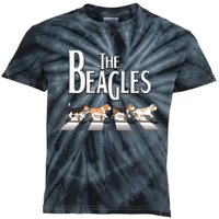 The Beagles Beagle Dog Funny For Beagle Lovers Funny Gift Kids Tie-Dye T-Shirt