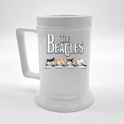 The Beagles Beagle Dog Funny For Beagle Lovers Funny Gift Beer Stein