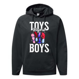 Toys Before Boy Funny Adult Humor Women Embarrassing Performance Fleece Hoodie