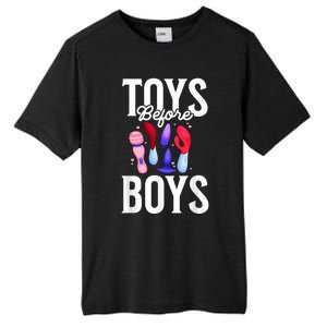 Toys Before Boy Funny Adult Humor Women Embarrassing Tall Fusion ChromaSoft Performance T-Shirt