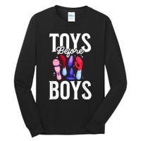 Toys Before Boy Funny Adult Humor Women Embarrassing Tall Long Sleeve T-Shirt