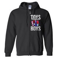 Toys Before Boy Funny Adult Humor Women Embarrassing Full Zip Hoodie