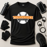 Tennessee Baseball Block Cooling Performance Crew T-Shirt