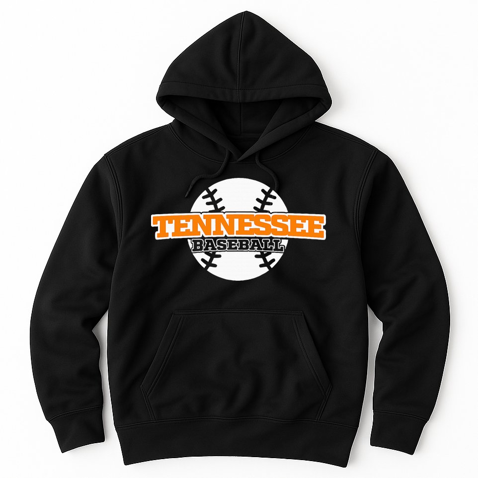 Tennessee Baseball Block Hoodie