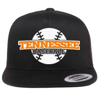 Tennessee Baseball Block Flat Bill Trucker Hat