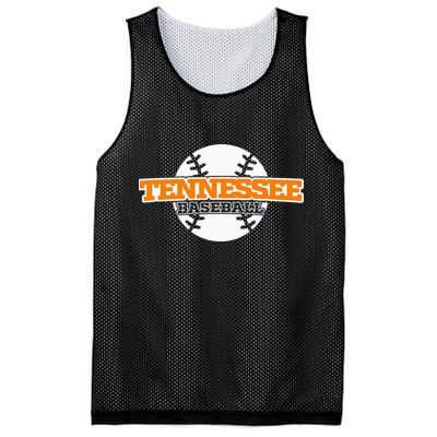 Tennessee Baseball Block Mesh Reversible Basketball Jersey Tank