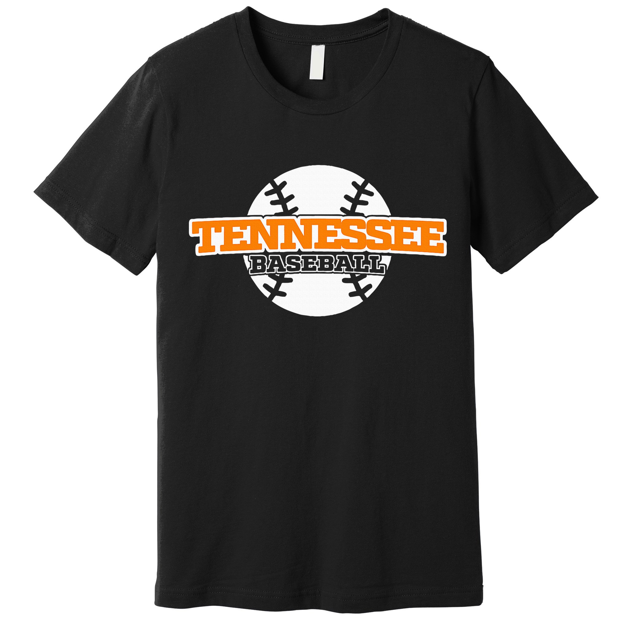 Tennessee Baseball Block Premium T-Shirt