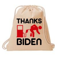 Thanks Biden Bend Over Gas Pump Prices Funny Drawstring Bag