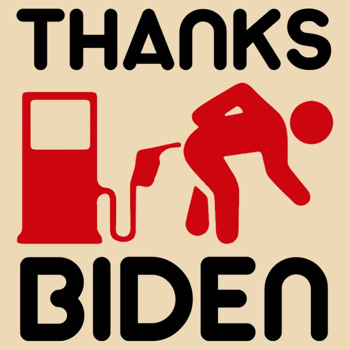 Thanks Biden Bend Over Gas Pump Prices Funny Drawstring Bag