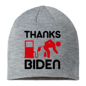 Thanks Biden Bend Over Gas Pump Prices Funny Sustainable Beanie