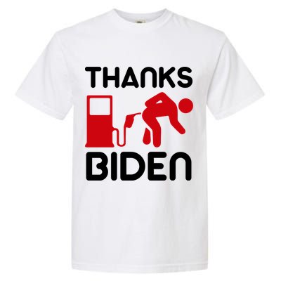 Thanks Biden Bend Over Gas Pump Prices Funny Garment-Dyed Heavyweight T-Shirt