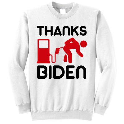 Thanks Biden Bend Over Gas Pump Prices Funny Sweatshirt