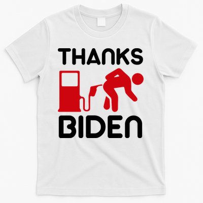 Thanks Biden Bend Over Gas Pump Prices Funny T-Shirt