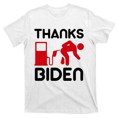 Thanks Biden Bend Over Gas Pump Prices Funny T-Shirt