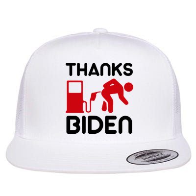 Thanks Biden Bend Over Gas Pump Prices Funny Flatbill Hat