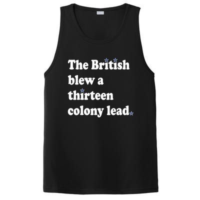 The British Blew A 13 Colony Lead Funny 4th Of July Funny PosiCharge Competitor Tank