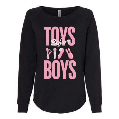 Toys Before B.O.Y.S Womens California Wash Sweatshirt