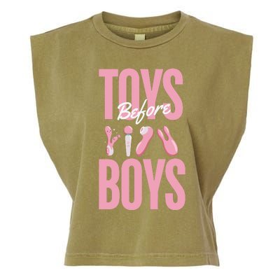 Toys Before B.O.Y.S Garment-Dyed Women's Muscle Tee