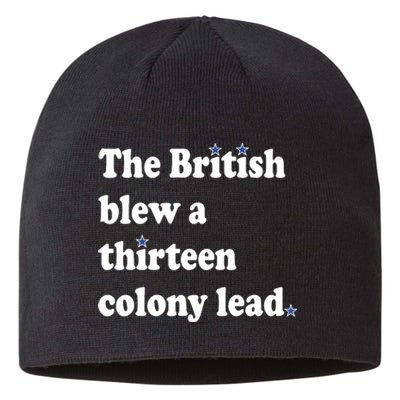 The British Blew A Thirteen Colony Lead Sustainable Beanie