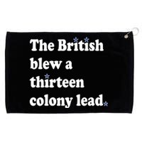 The British Blew A Thirteen Colony Lead Grommeted Golf Towel