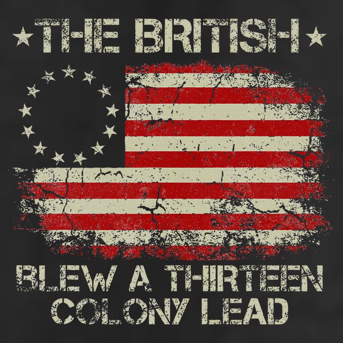 The British Blew A 13 Colony Lead 4th Of July Us Flag Cool Comfort Performance Bucket Hat