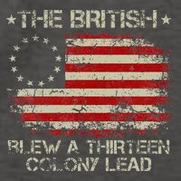 The British Blew A 13 Colony Lead 4th Of July Us Flag Vector Backpack
