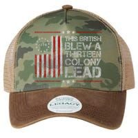 The British Blew A 13 Colony Lead Funny Legacy Tie Dye Trucker Hat