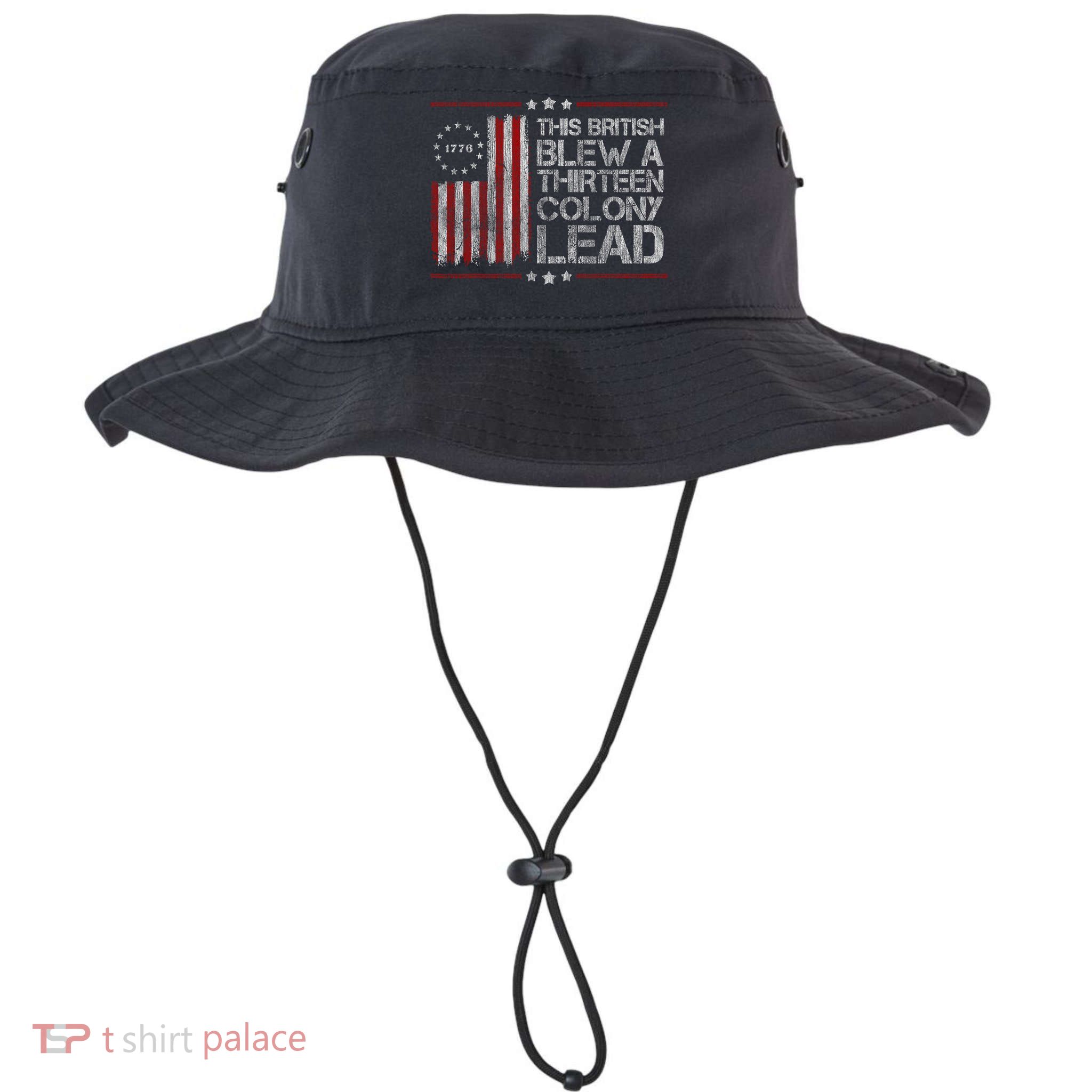 The British Blew A 13 Colony Lead Funny Bucket Hat