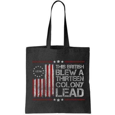 The British Blew A 13 Colony Lead Funny Bag