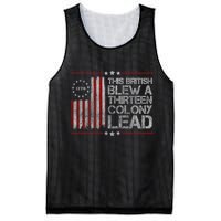 The British Blew A 13 Colony Lead Funny Mesh Reversible Basketball Jersey Tank