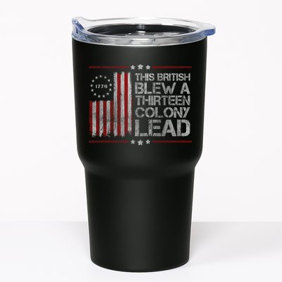 The British Blew A 13 Colony Lead Funny Tumbler