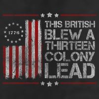 The British Blew A 13 Colony Lead Funny Golf Towel