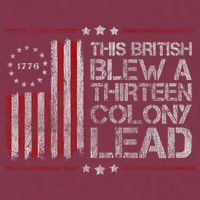 The British Blew A 13 Colony Lead Funny 16oz Travel Tumbler