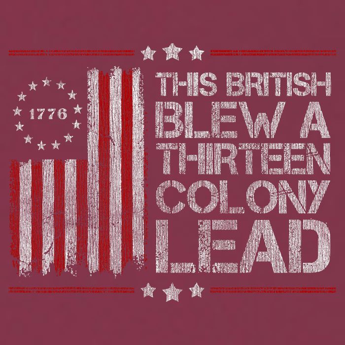 The British Blew A 13 Colony Lead Funny 16oz Travel Tumbler