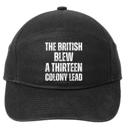 The British Blew A Thirteen Colony Lead 7-Panel Snapback Hat