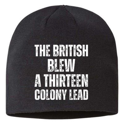 The British Blew A Thirteen Colony Lead Sustainable Beanie