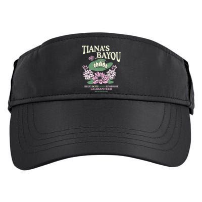 TianaS Bayou Blue Skies And Sunshine Guaranteed New Orleans Adult Drive Performance Visor