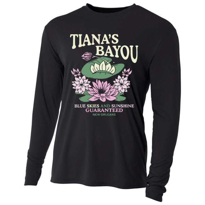 TianaS Bayou Blue Skies And Sunshine Guaranteed New Orleans Cooling Performance Long Sleeve Crew