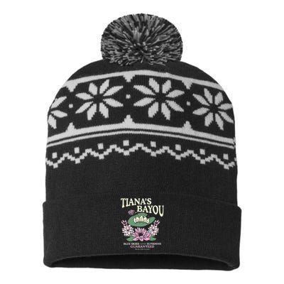 TianaS Bayou Blue Skies And Sunshine Guaranteed New Orleans USA-Made Snowflake Beanie