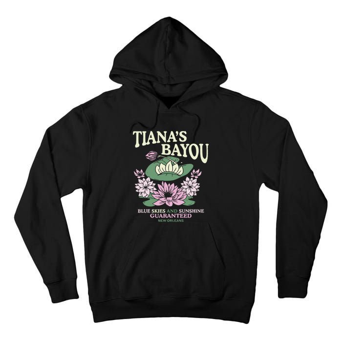 TianaS Bayou Blue Skies And Sunshine Guaranteed New Orleans Tall Hoodie