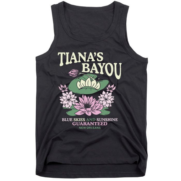 TianaS Bayou Blue Skies And Sunshine Guaranteed New Orleans Tank Top