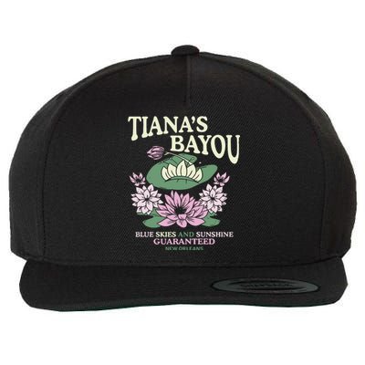 TianaS Bayou Blue Skies And Sunshine Guaranteed New Orleans Wool Snapback Cap