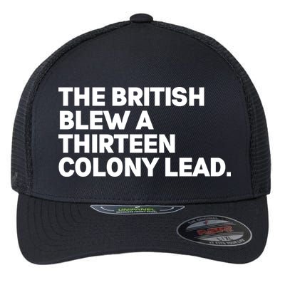 The British Blew A Thirteen Colony Lead Flexfit Unipanel Trucker Cap