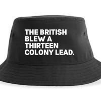 The British Blew A Thirteen Colony Lead Sustainable Bucket Hat