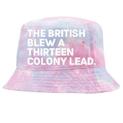 The British Blew A Thirteen Colony Lead Tie-Dyed Bucket Hat