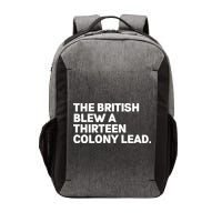 The British Blew A Thirteen Colony Lead Vector Backpack