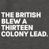 The British Blew A Thirteen Colony Lead Vector Backpack